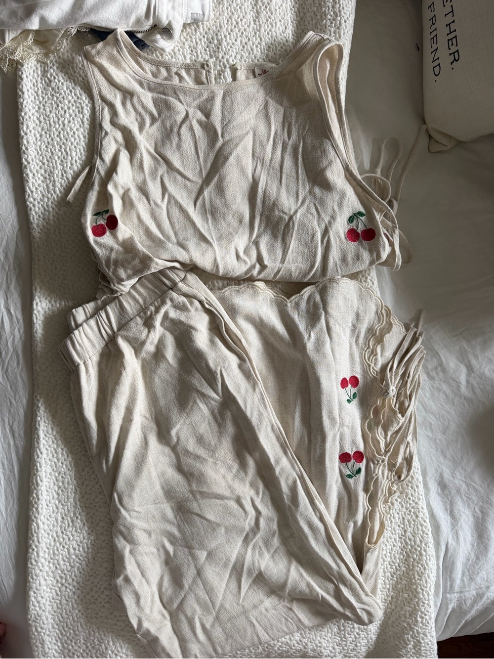 Cherry Pant Set 🍒
